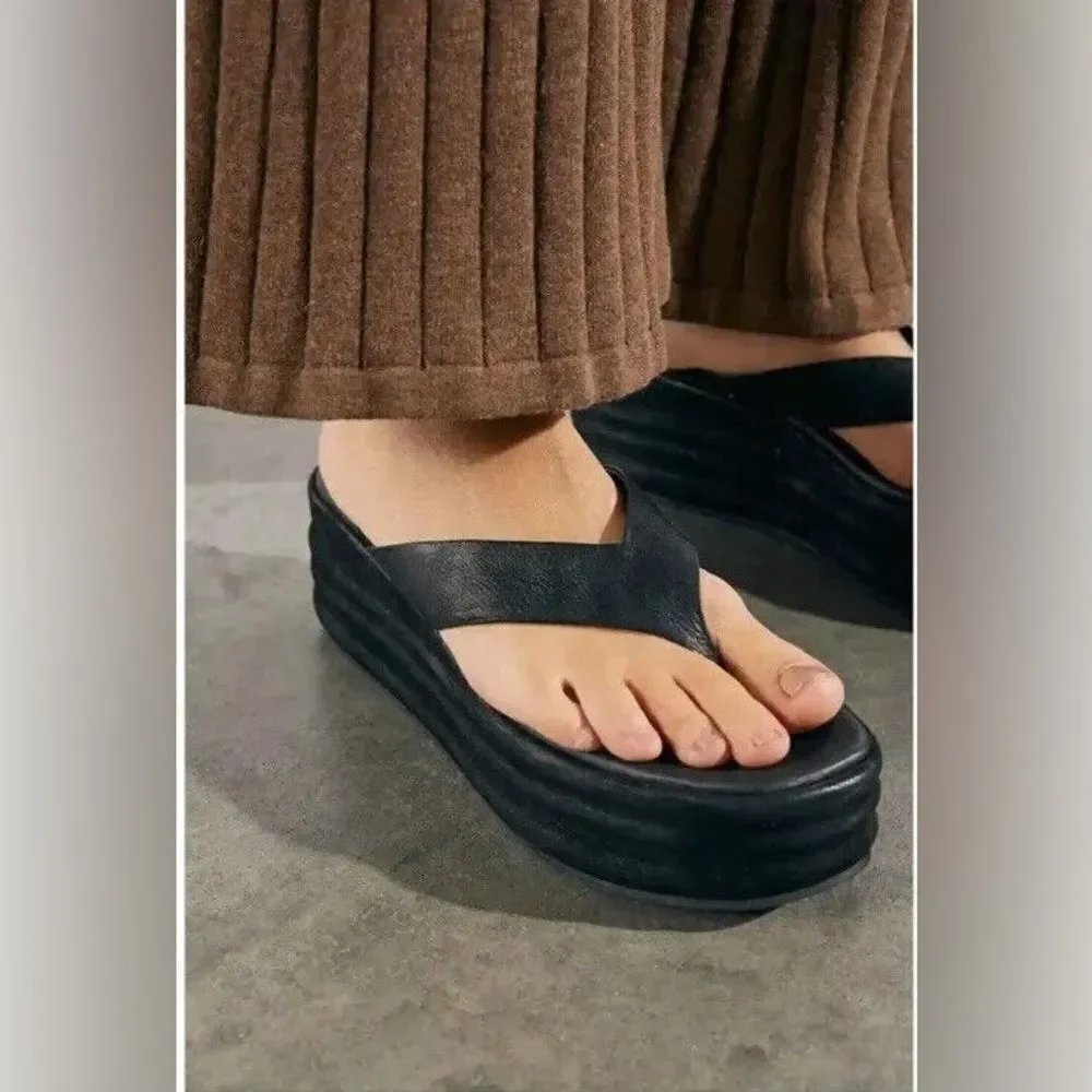 Free People Haven Thong Flatform Sandal